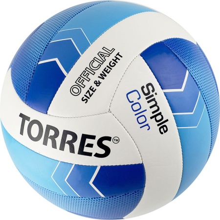 Купить Мяч волейбольный Torres Simple Color любительский р.5 в Подпорожье 